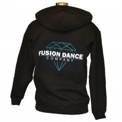 fusion dance co zipped hoodie