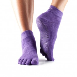 toesox ankle full toe grip socks
